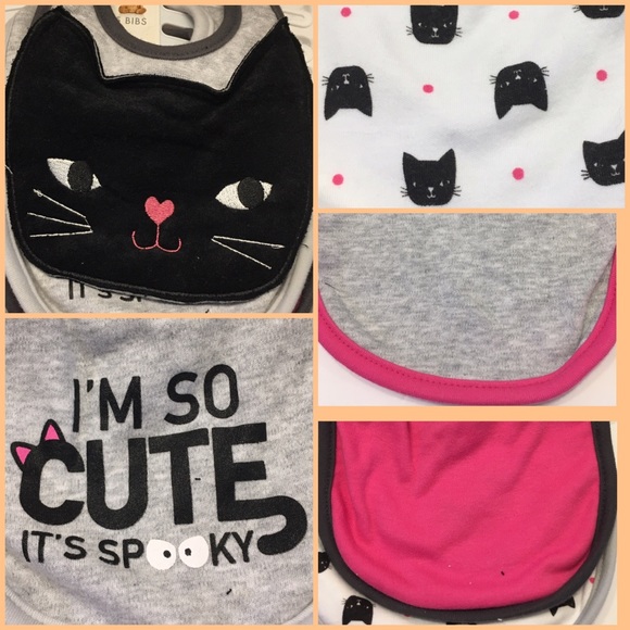 Rene Rofe 5 Pack Bibs - Picture 1 of 4